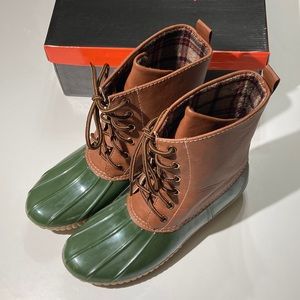 Adriana duck boots